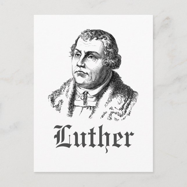 Martin Luther Postcard (Front)
