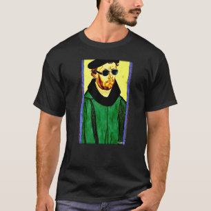 Martin Luther Religion Evangelic Church Sunglasses T-Shirt