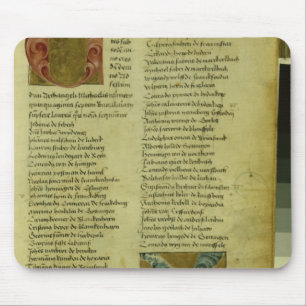 Martin Luther's enrolment sheet Mouse Mat