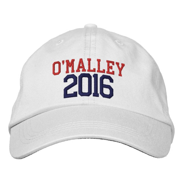 Martin O'Malley President 2016 Embroidered Hat (Front)