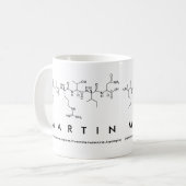 Martin peptide name mug (Front Left)
