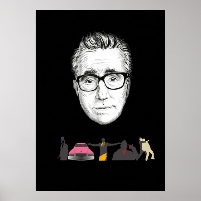 Martin Scorsese Films Poster (Front)