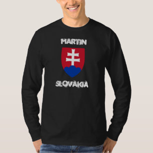 Martin, Slovakia with coat of arms T-Shirt