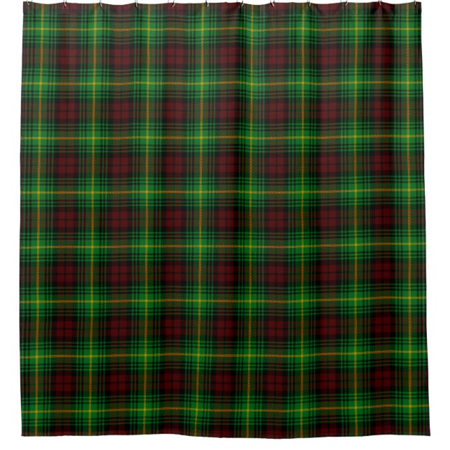 Martin Tartan Shower Curtain (Front)