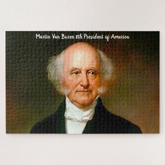 Martin Van Buren  8th President of America. Jigsaw Puzzle (Horizontal)