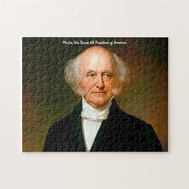 Martin Van Buren  8th President of America. Jigsaw Puzzle (Horizontal)