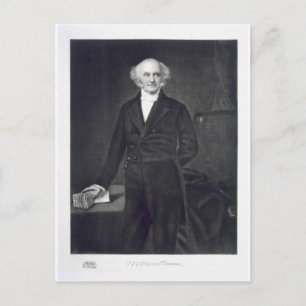 Martin Van Buren, 8th President of the United Stat Postcard