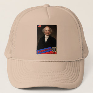 Martin Van Buren Baseball Card Trucker Hat