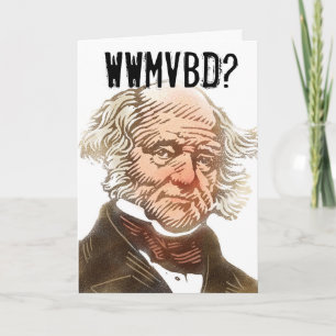 Martin Van Buren Card