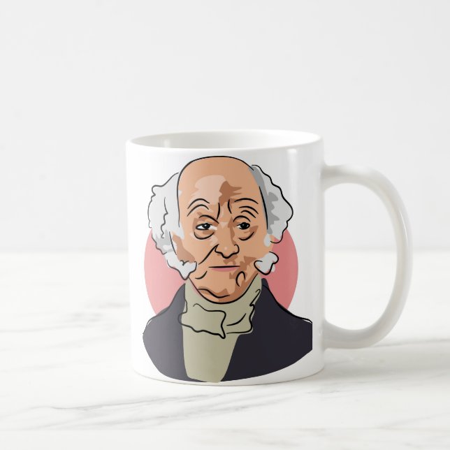 Martin Van Buren Coffee Mug (Right)