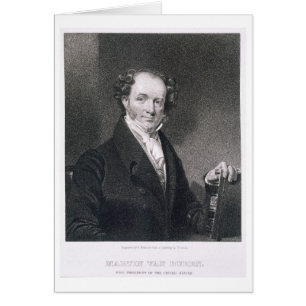 Martin Van Buren, engraved by E. Wellmore (engravi