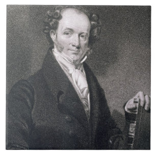 Martin Van Buren, engraved by E. Wellmore (engravi Tile
