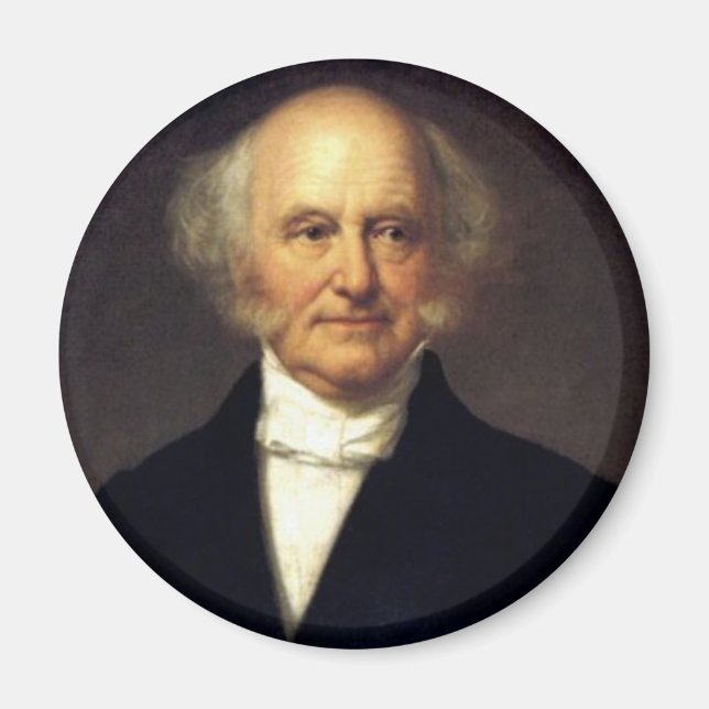 Martin Van Buren magnet (Front)