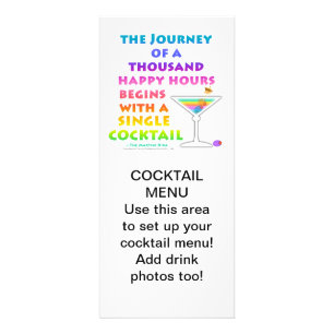 MARTIN ZEN - Happy Hour Journey Rack Card