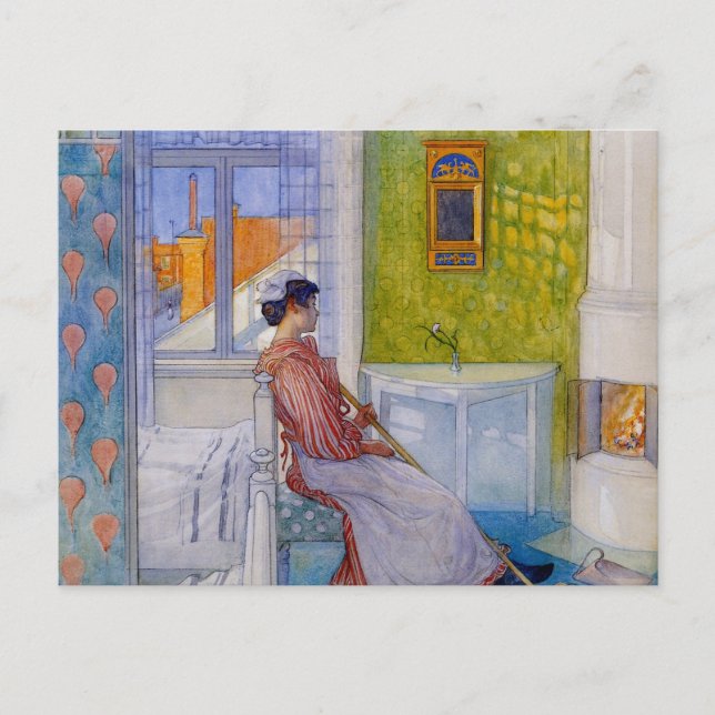 Martina Maid at Rest Postcard (Front)