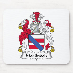 Martindale Family Crest Mouse Mat