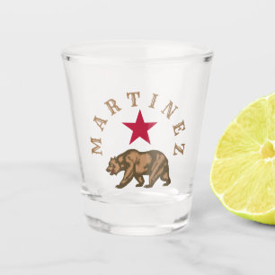 Martinez, California Shot Glass