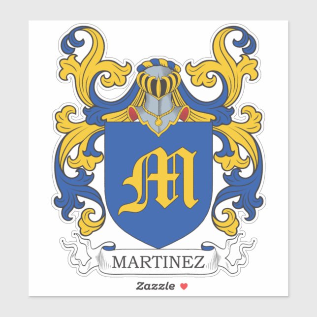 Martinez Family Crest (Sheet)