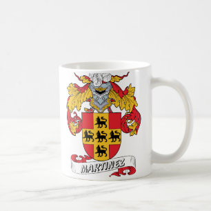 Martinez Family Crest Coffee Mug