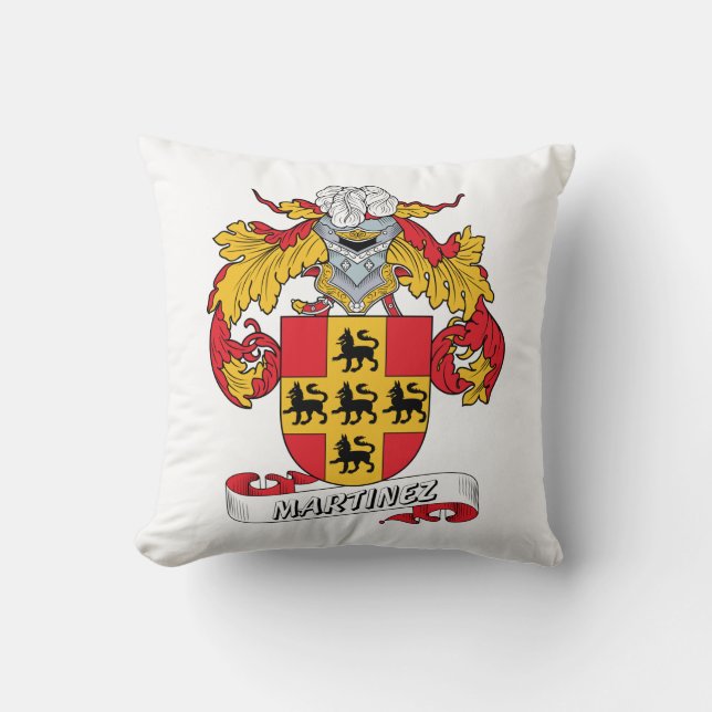 Martinez Family Crest Cushion (Front)