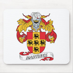 Martinez Family Crest Mouse Mat