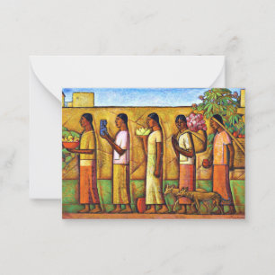 Martinez - On the Way to Market Card