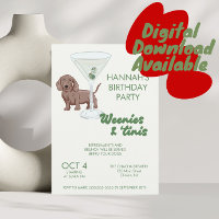 Martini and Weenie's birthday party