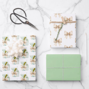 Martini Baby  Wrapping Paper Sheet