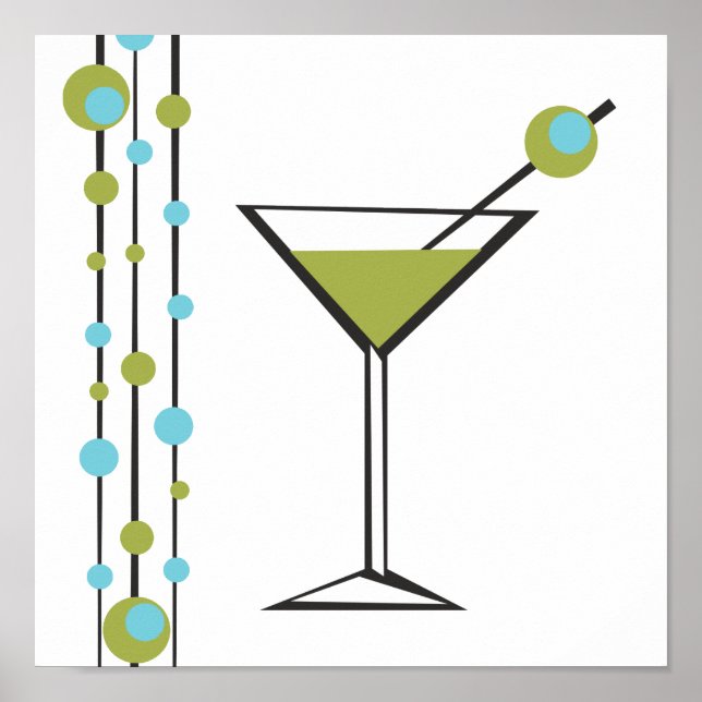 Martini Bar Poster (Front)