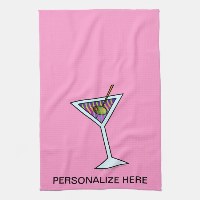 MARTINI BAR TOWELS (Vertical)