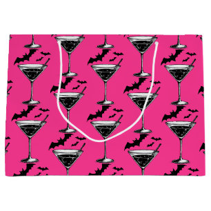 Martini Bats Large Gift Bag