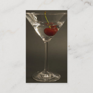 Martini Beverage Business Card