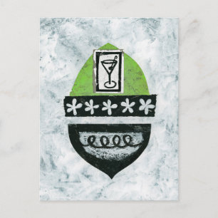 Martini Break Postcard