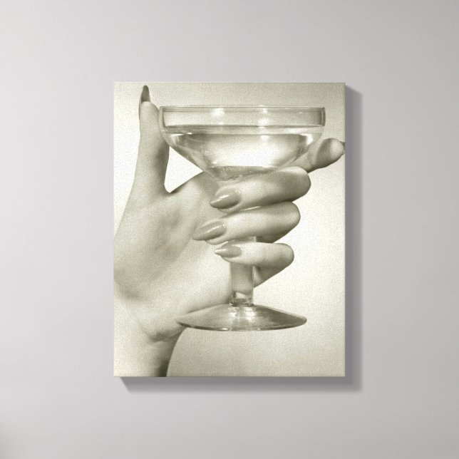 Martini Canvas Print (Front)