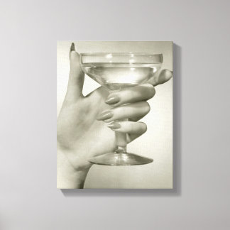 Martini Canvas Print