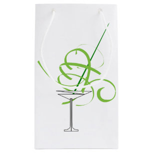 Martini Cocktail Gift Box Small Gift Bag