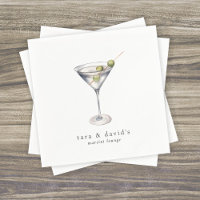 Martini Cocktail Lounge with Your Name