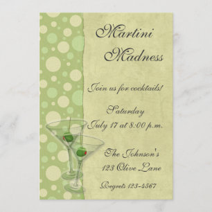 Martini Cocktail Party Invitation