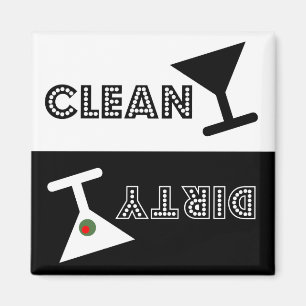 Martini dishwasher magnet