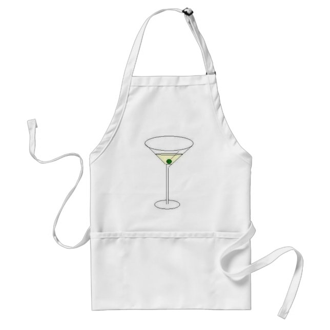 Martini Glass Standard Apron (Front)