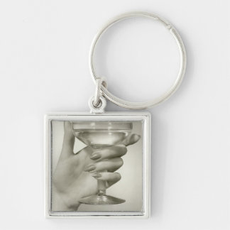 Martini Key Ring