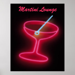 Martini Lounge Poster