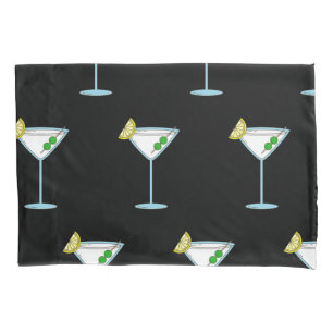 Martini Lovers Cocktail Glass Bartender Alcohol Pillowcase