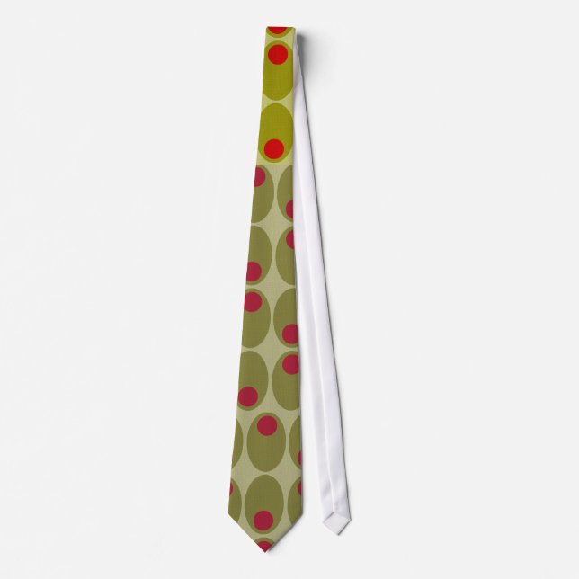 martini olives tie (Front)