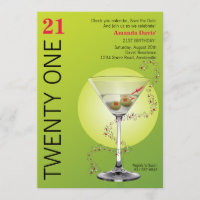 Martini Please Invitation