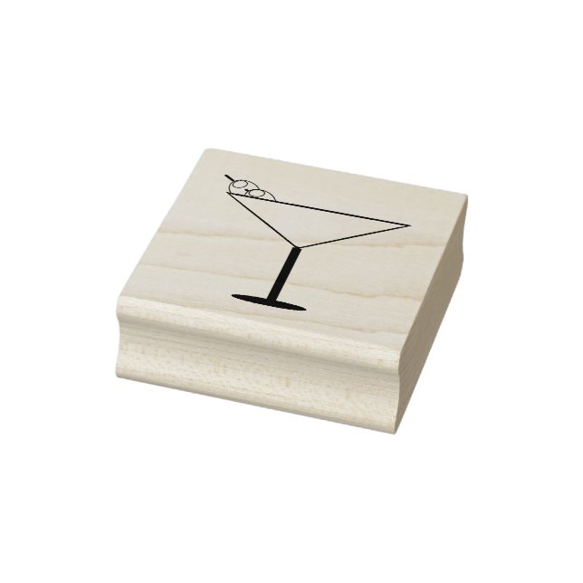 Martini Rubber Stamp (Stamp)