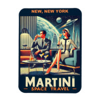Martini Space Travel Posters New, New York