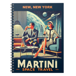 Martini Space Travel Posters New, New York Notebook