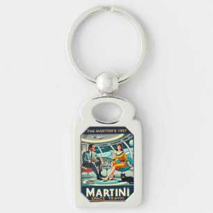 Martini Space Travel Posters The Martini's 1957 Key Ring