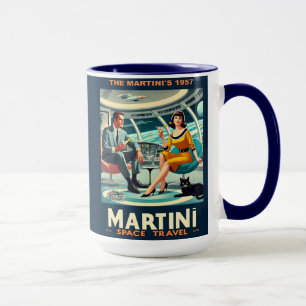 Martini Space Travel Posters The Martini's 1957 Mug
